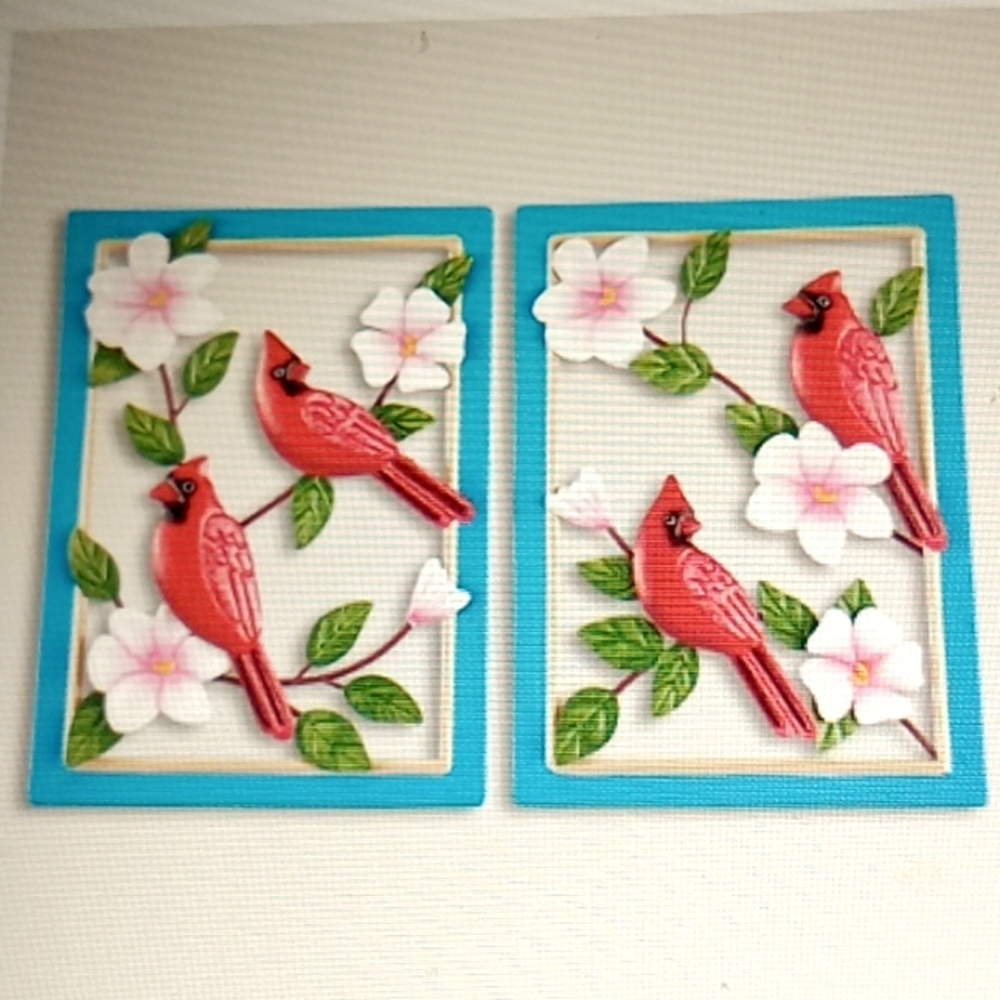 Gorgeous set of Metal Wall Art. NWT!